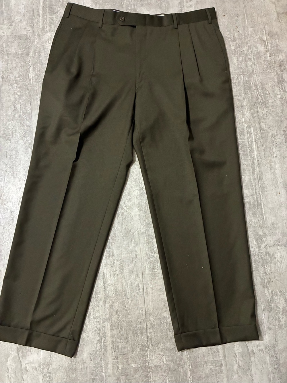Jos. A. Bank Men's Olive Dress Pants